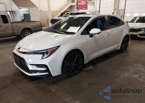 2025 Toyota Corolla Hybrid Se from USA, damaged, VIN JTDBDMHEXSJ011816